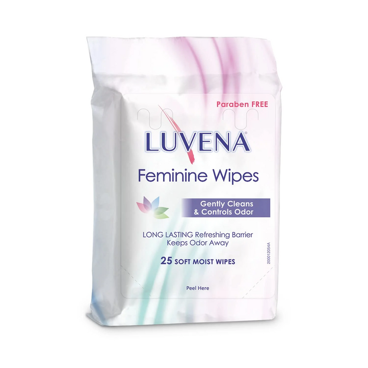 Luvena Intimacy Anti-Itch Medicated Feminine Wipes — Resealable Pack